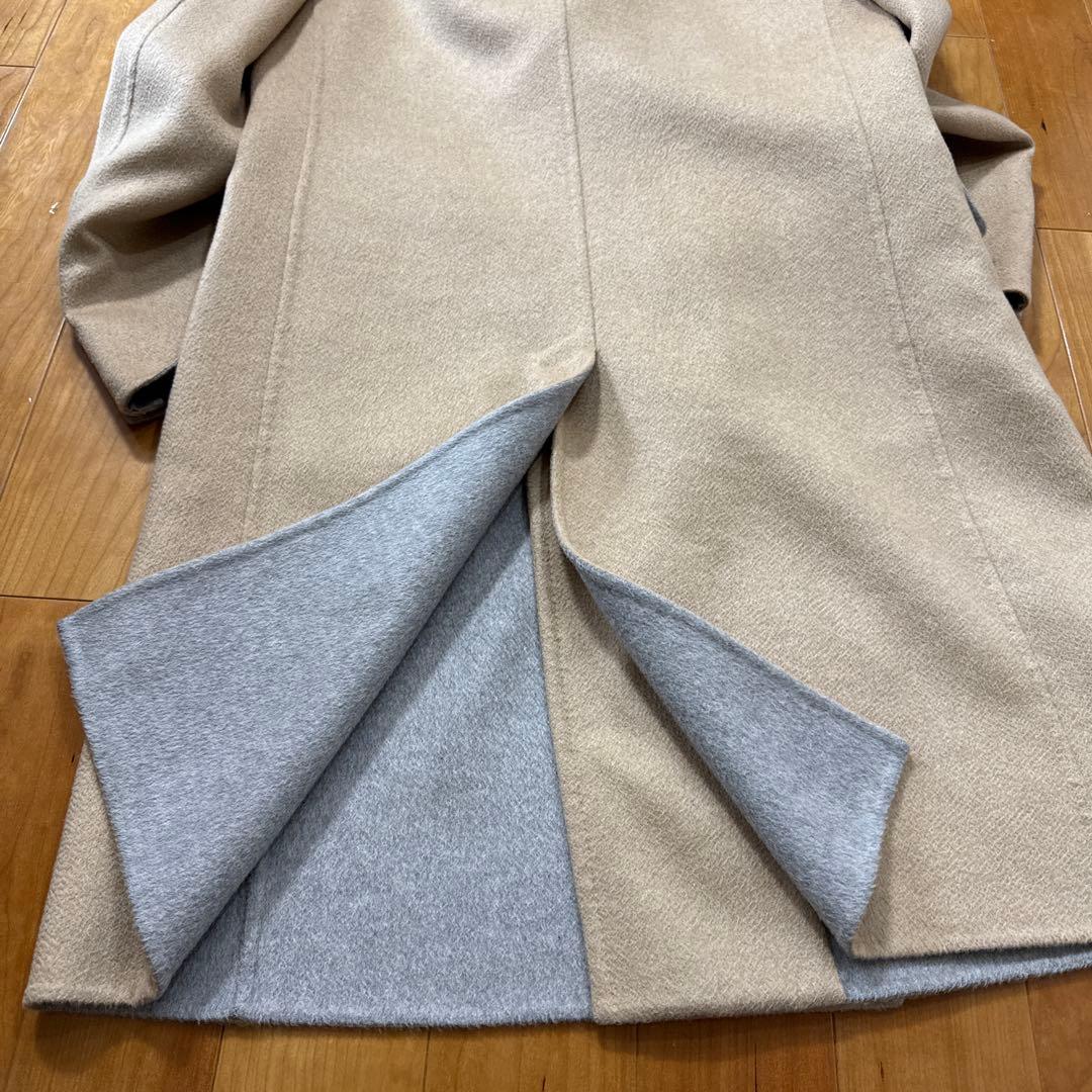 美品　Aquascutumアクアスキュータム　チェスターコート　キャメルXL