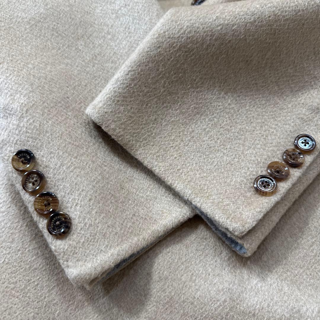 美品　Aquascutumアクアスキュータム　チェスターコート　キャメルXL