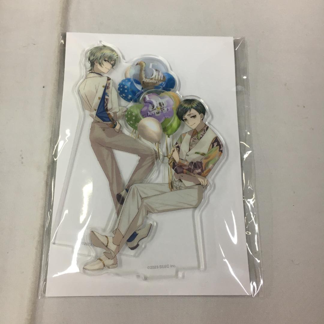 開封品 誰ソ彼ホテル 5周年 大外聖生 阿鳥遥斗 アクリルスタンド 2点
