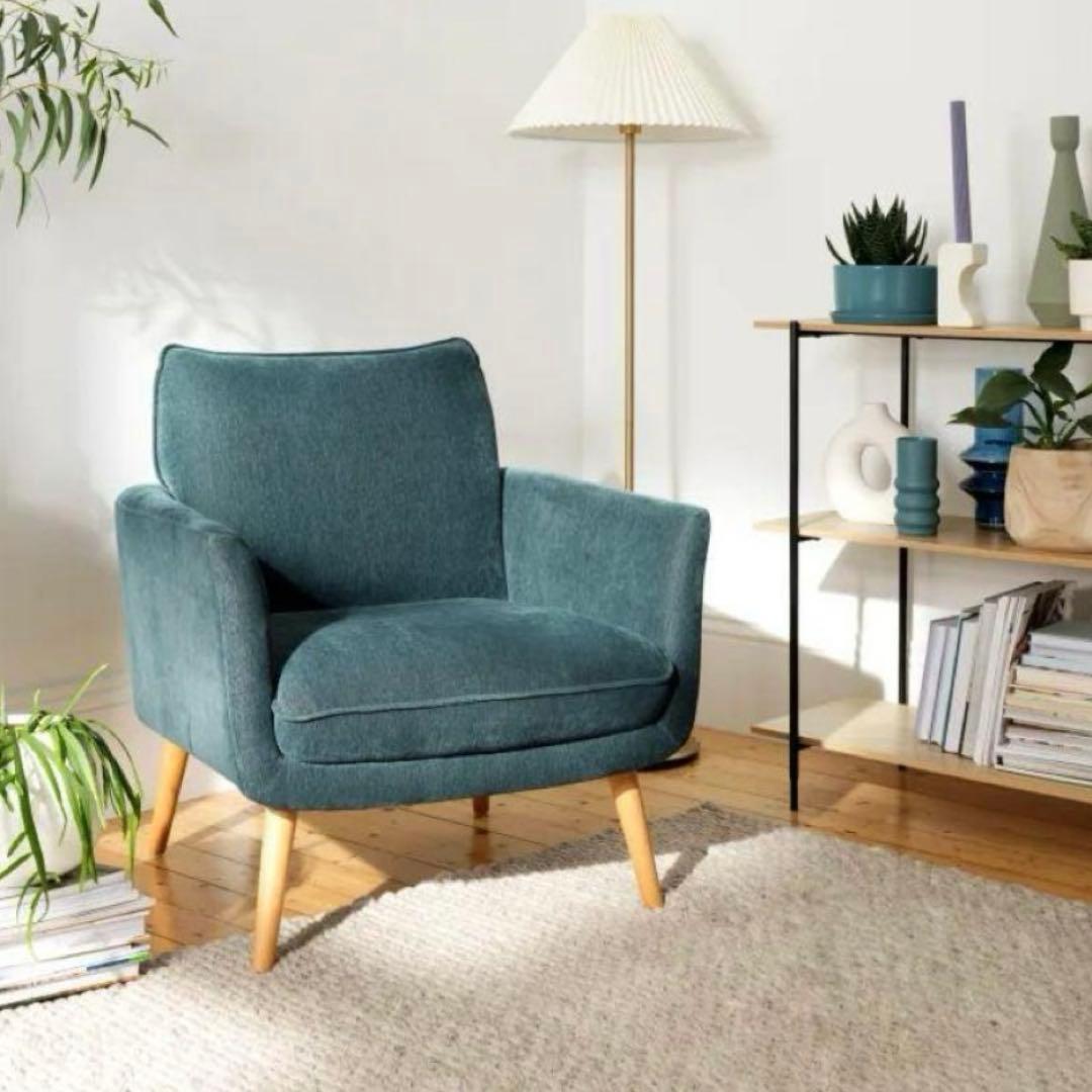 極美品 KOALA ティール 1人掛けソファ 1人用ソファー美品。 極