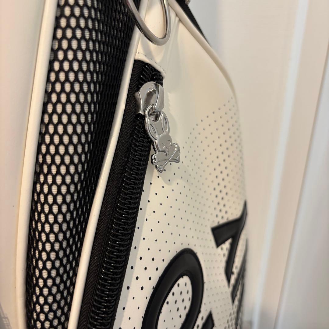 新品未使用 PSYCHO BUNNY キャディバッグ ホワイト