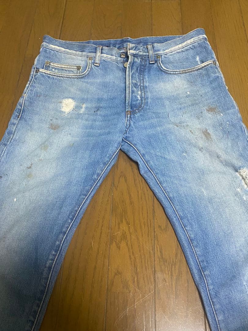 dior homme w29 ライトブルージーンズ