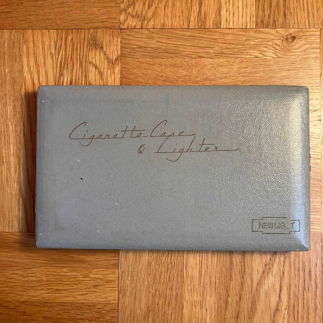 #昭和レトロ　#ARROW NEW LIGHT オイルライター&タバコケース