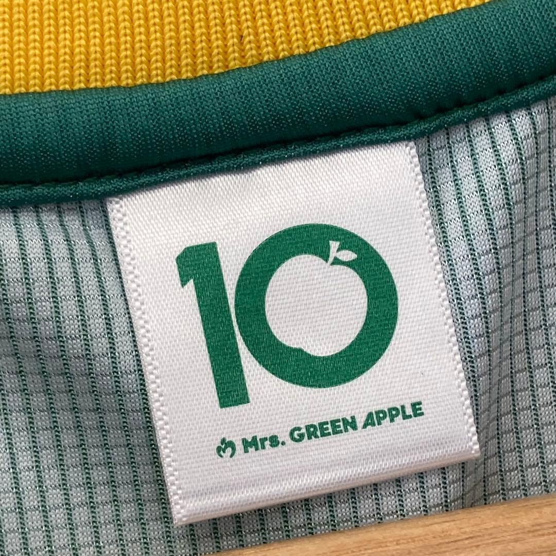 Mrs. GREEN APPLE ミセスグリーンアップル 10 ゲームシャツ 緑 - メルカリ