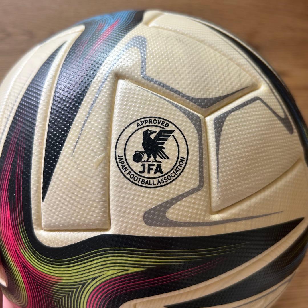 アディダス サッカーボール なでしこリーグ サイン入り JFA 5号球