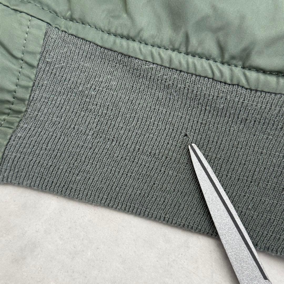 90s USA製 Alpha アルファ MA-1フライトジャケット MEDIUM