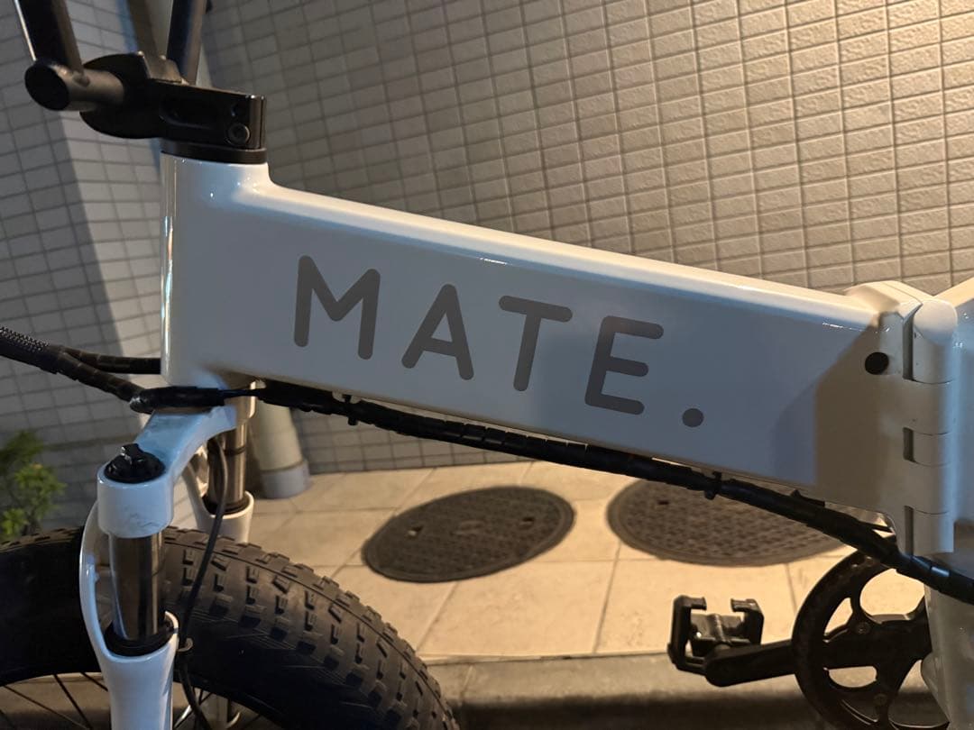 MATE BIKE MATE X 250 Eバイク　メイトバイク　ホワイトカラー