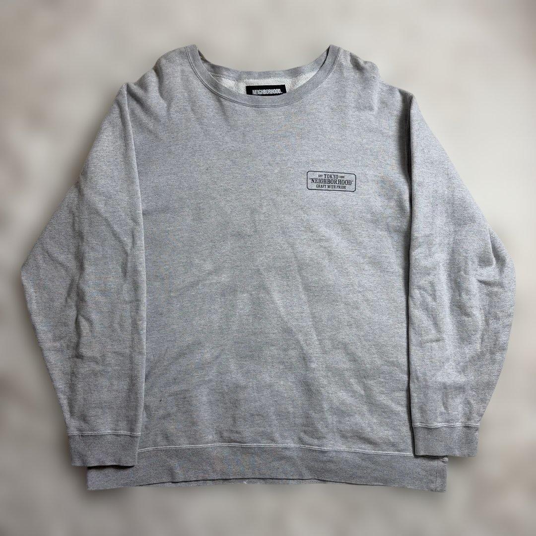 NEIGHBORHOOD 20AW スウェット　グレー　Lサイズ