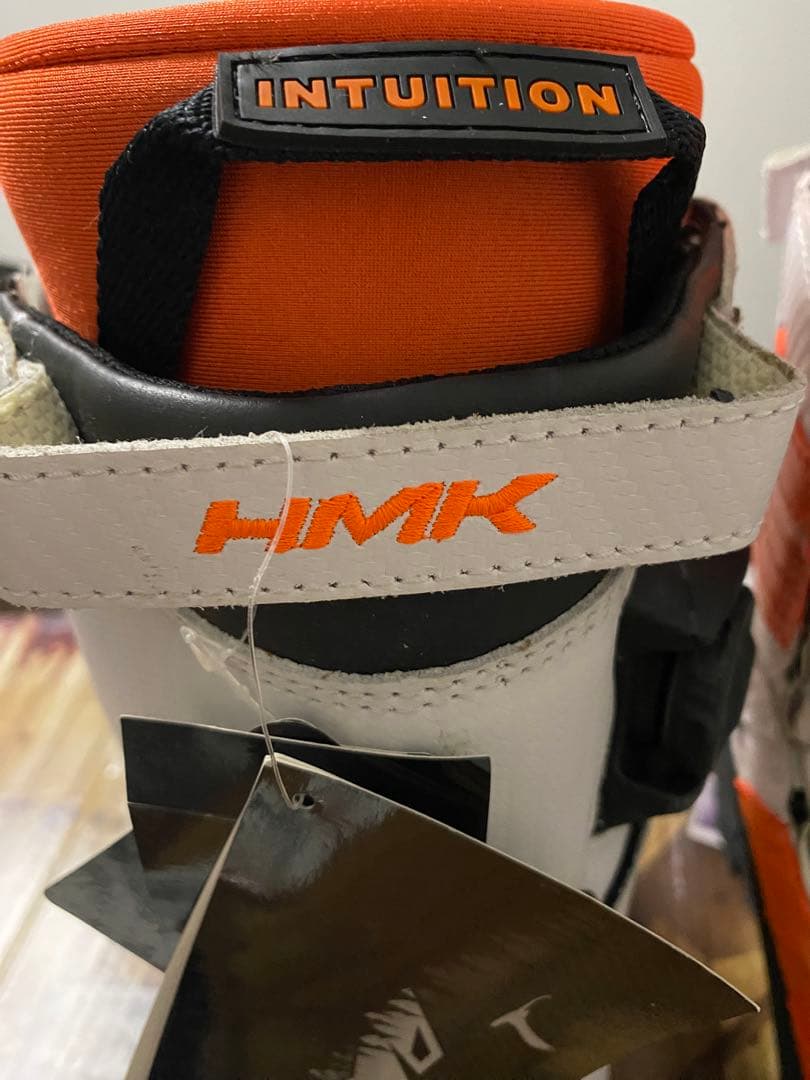 HMK スノーボードブーツ オレンジ/ホワイト　スノーモービル