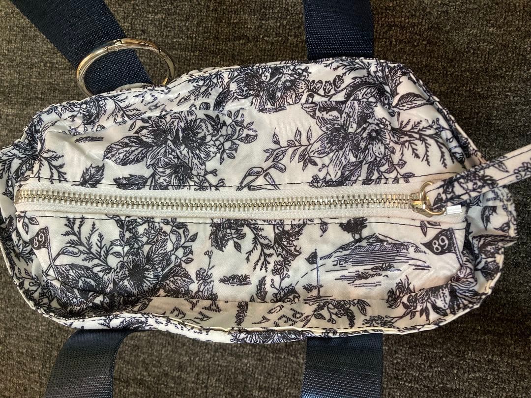 PEARLY GATES 花柄ゴルフバッグ ゴルフ収納バッグ ゴルフ小物バッグ