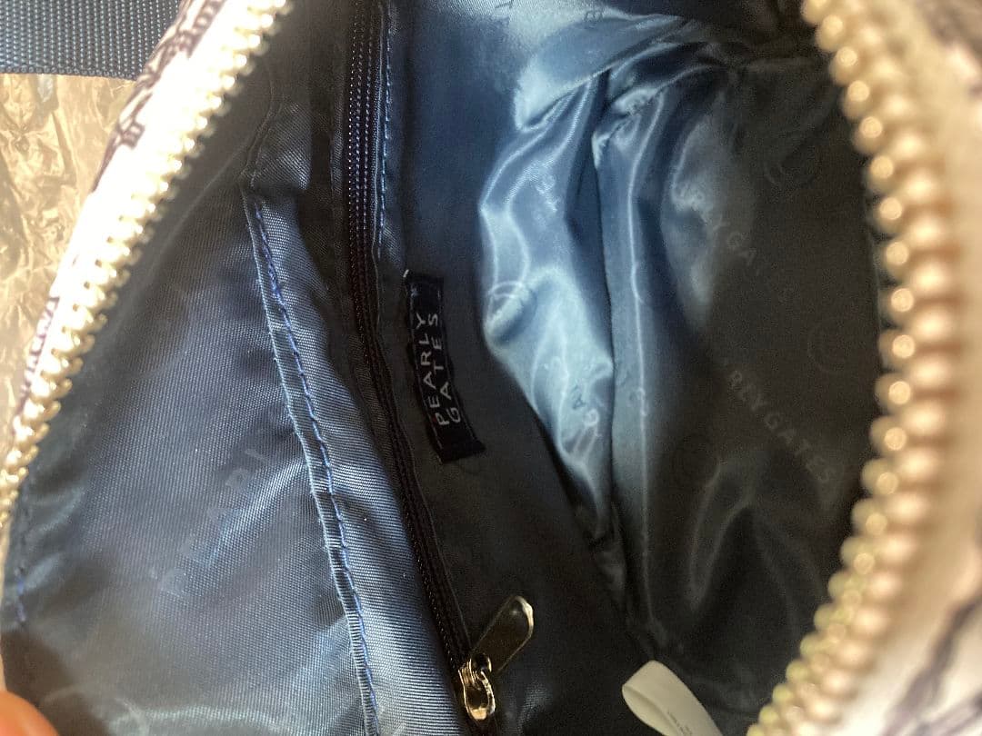 PEARLY GATES 花柄ゴルフバッグ ゴルフ収納バッグ ゴルフ小物バッグ