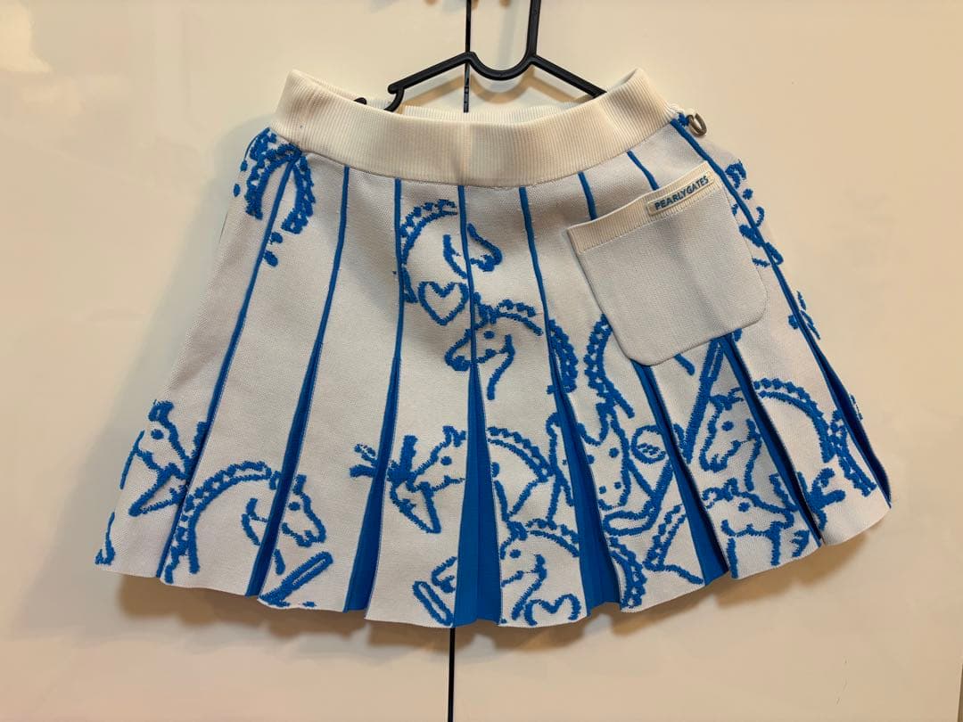 PEARLY GATES　馬　プリーツスカート