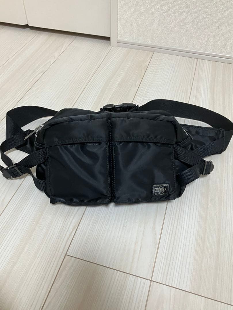 porter タンカー ウエストバッグ　ブラック　状態良好