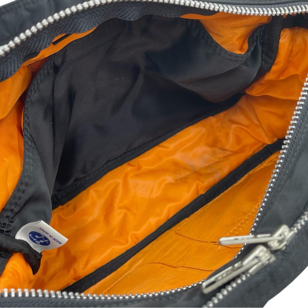 PORTER/ポーター タンカー ショルダーバッグ ブラック 2層式 斜め掛け