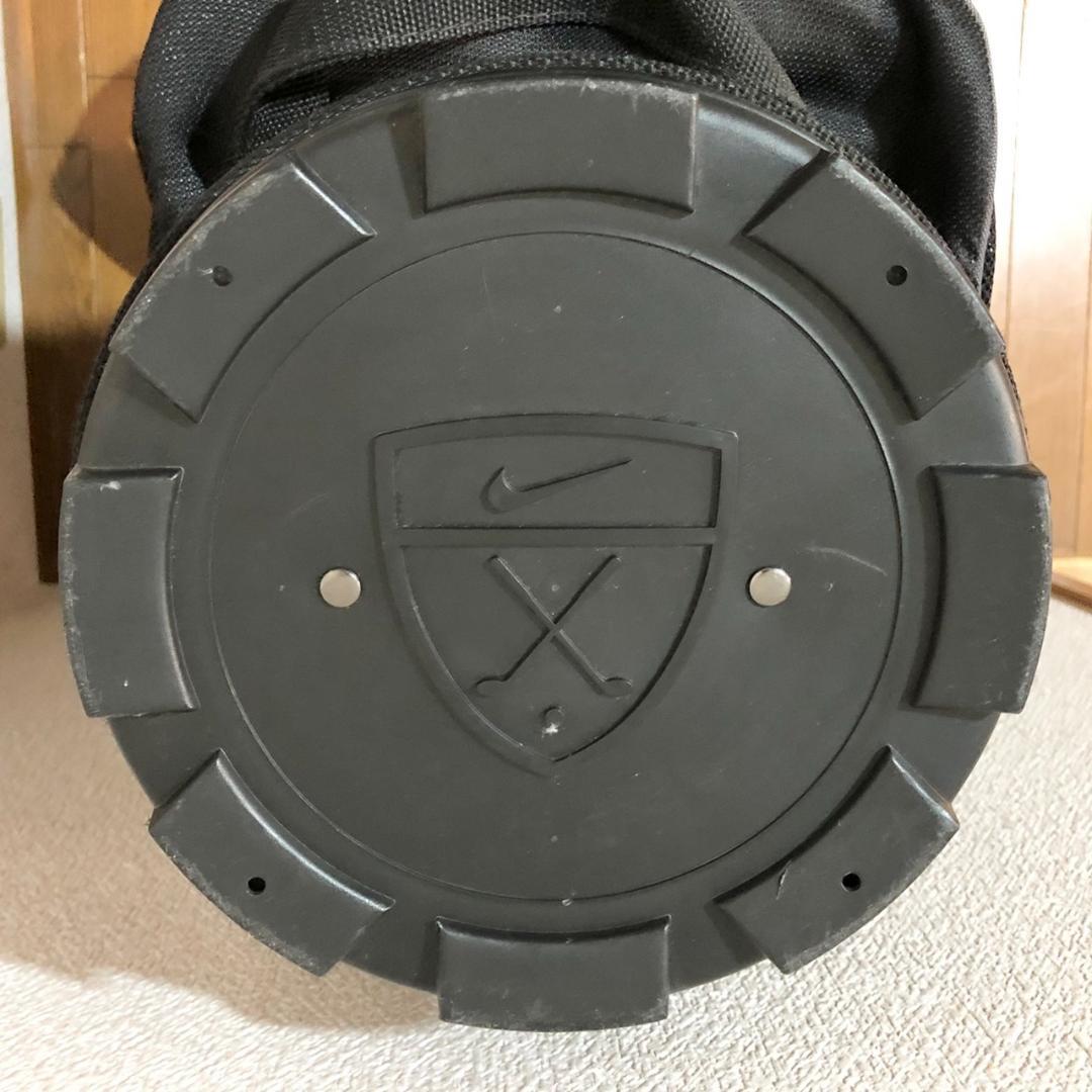 【希少】 NIKE ナイキ ゴルフ キャディバッグ カート型 6分割 ブラック