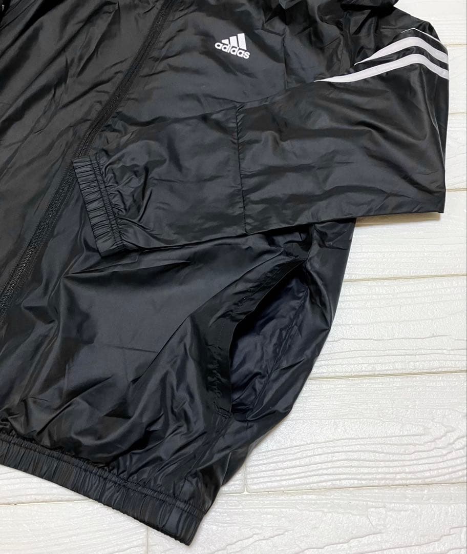 新品★アディダスウインドブレーカー 上下セット トラックスーツ ジャージ★L