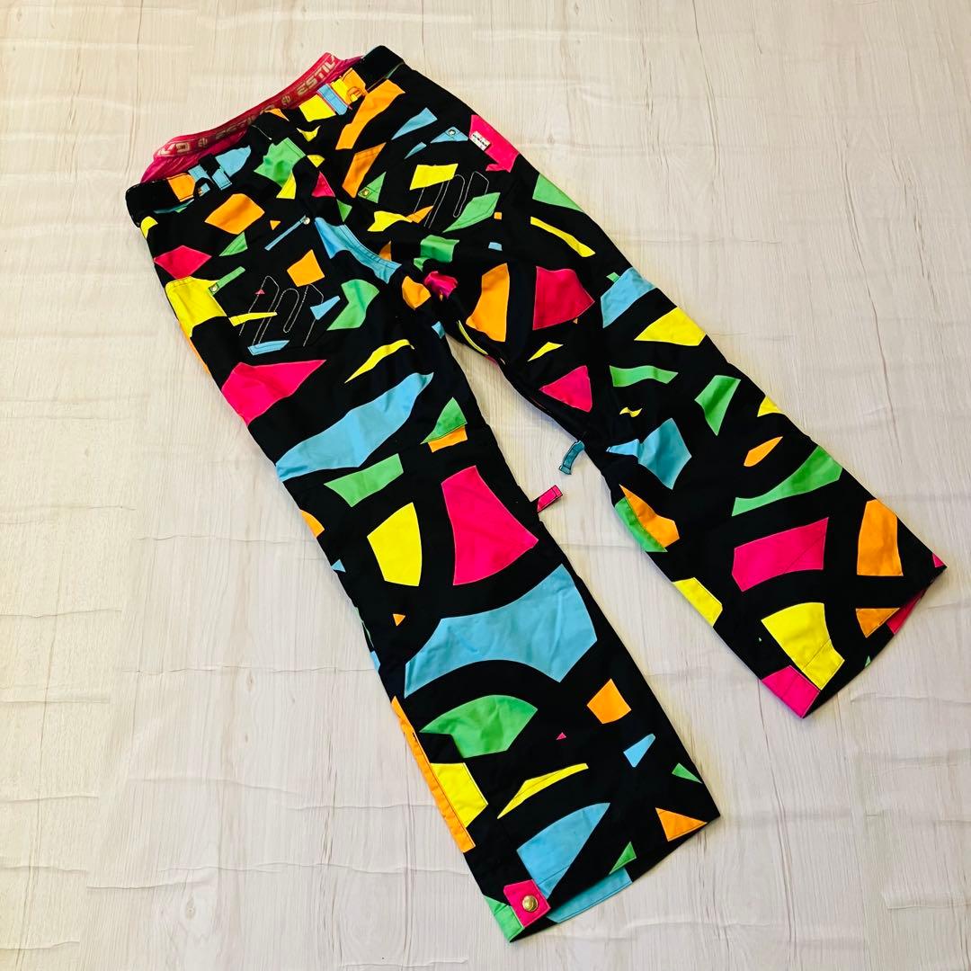 #2A✨大きいサイズESTIVO×neon✨スノボウェア 上下 レディースL