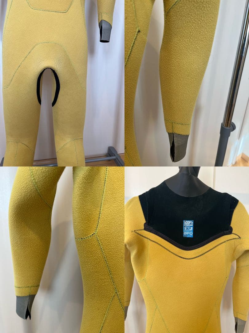 【定価17万円】BE WET セミドライ　AGチタン　ウェットスーツ　5×3㎜