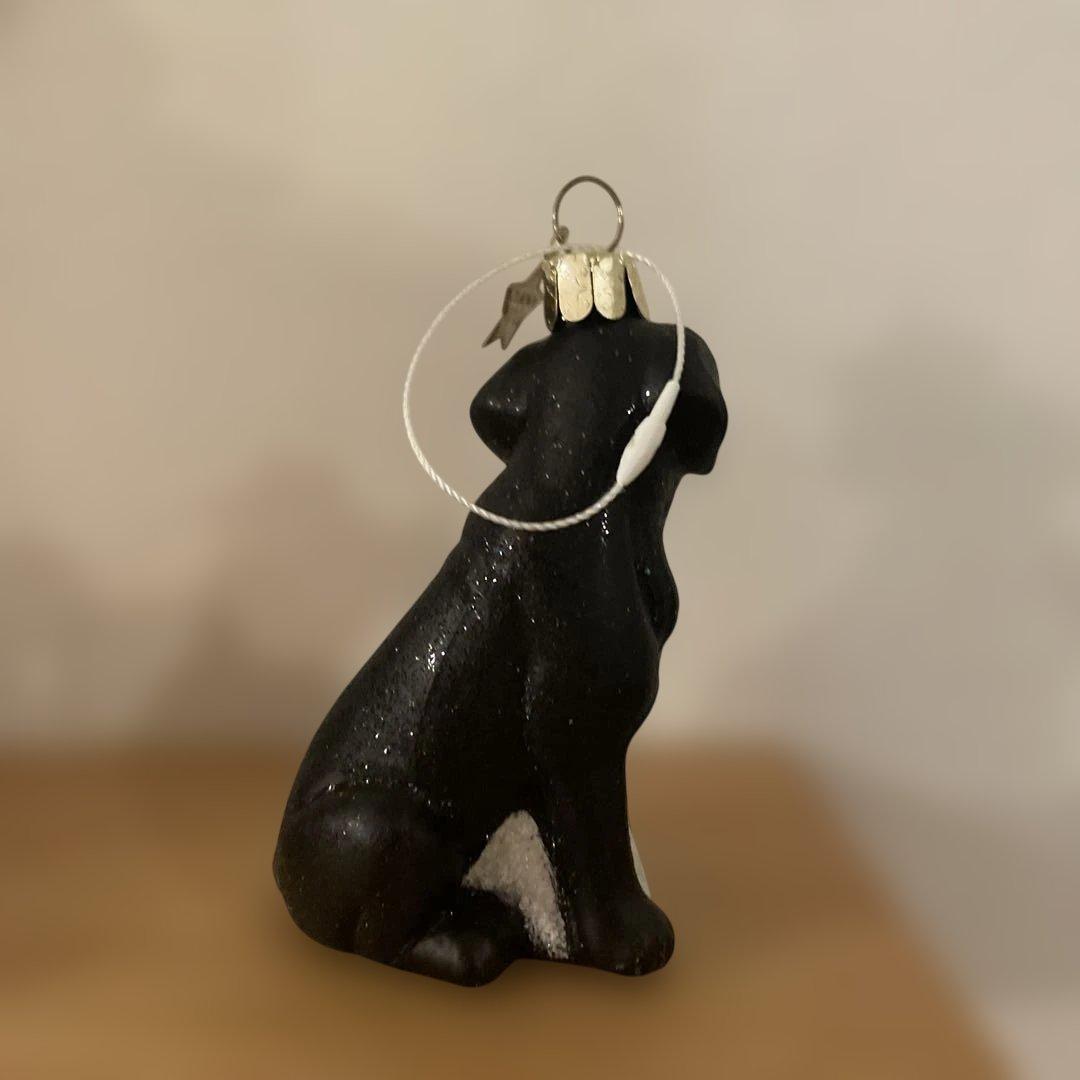 新品 アスティエ・ド・ヴィラット ガラス オーナメント 黒