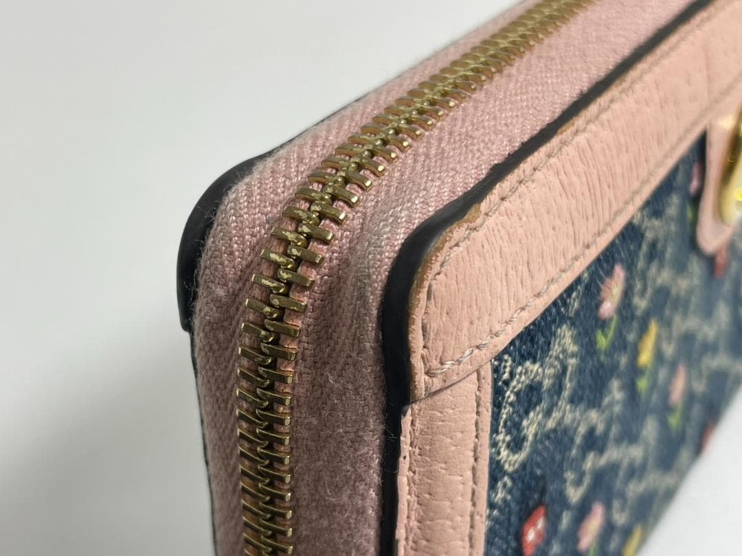 しずゆづ（システムエラーの為）Gucci デニム マーモント 財布 限定品