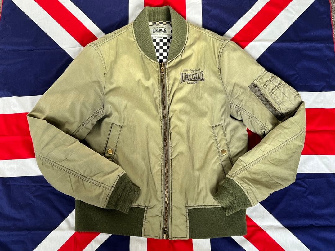 LONSDALE ロンズデール MA-1 PUNK SKINSレア ミリタリー