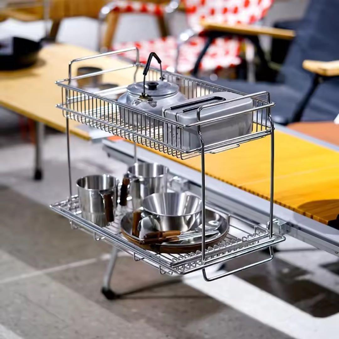 IGT ダブルサイドラック　セパレートIGT メッシュトレー　スノーピーク　⑤