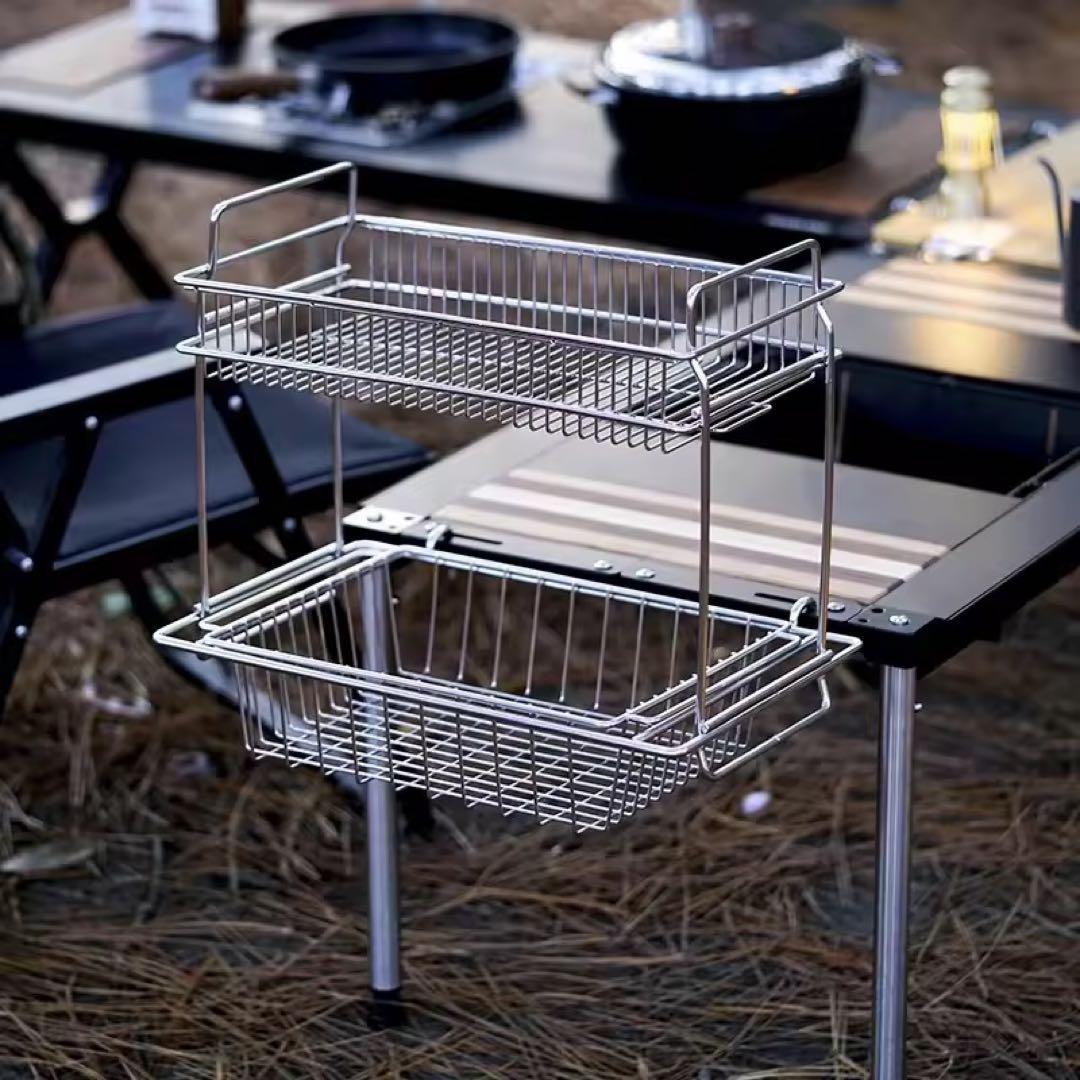 IGT ダブルサイドラック　セパレートIGT メッシュトレー　スノーピーク　⑤