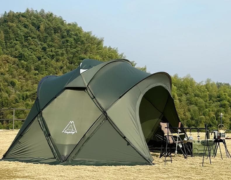 Z-⑥ 【訳あり】TENPLAY G-tent-M200 ドームテント カーキ