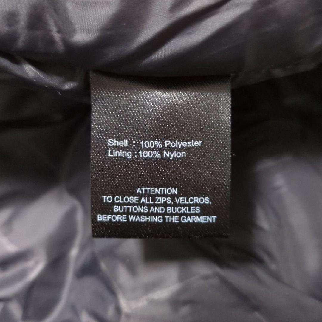 BALR.♦ロゴチャーム 刺繍 スタジャン VERSITY JACKET 黒 L