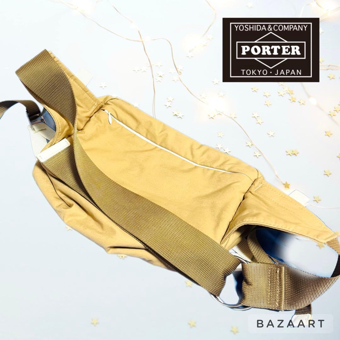 PORTER ポーター タンカー ベージュ ボディバッグ ショルダーバッグ