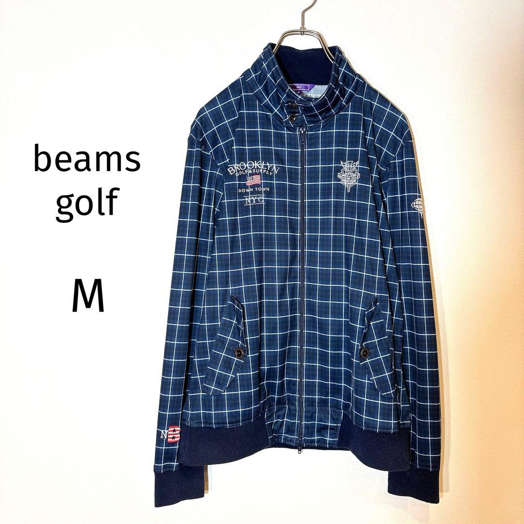 beams golf 長袖　M ジップジャケット　ビームスゴルフ