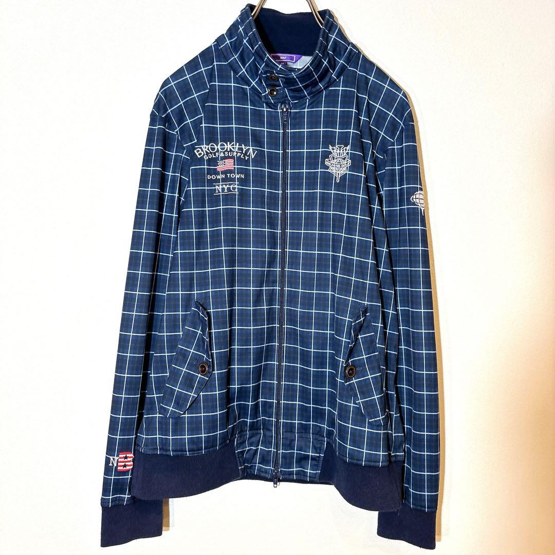 beams golf 長袖　M ジップジャケット　ビームスゴルフ