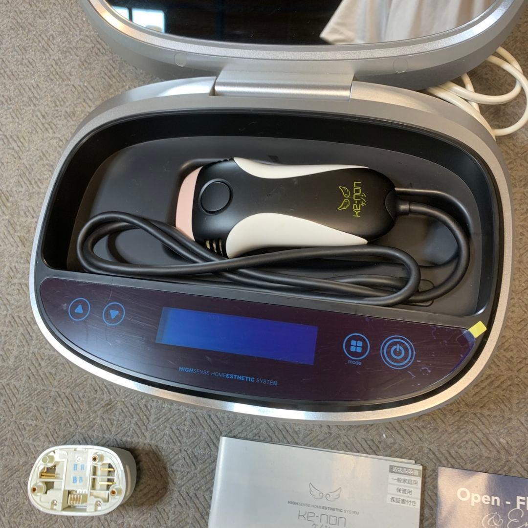 J491R ケノン KE-NON 脱毛器 2022年製 ブラック