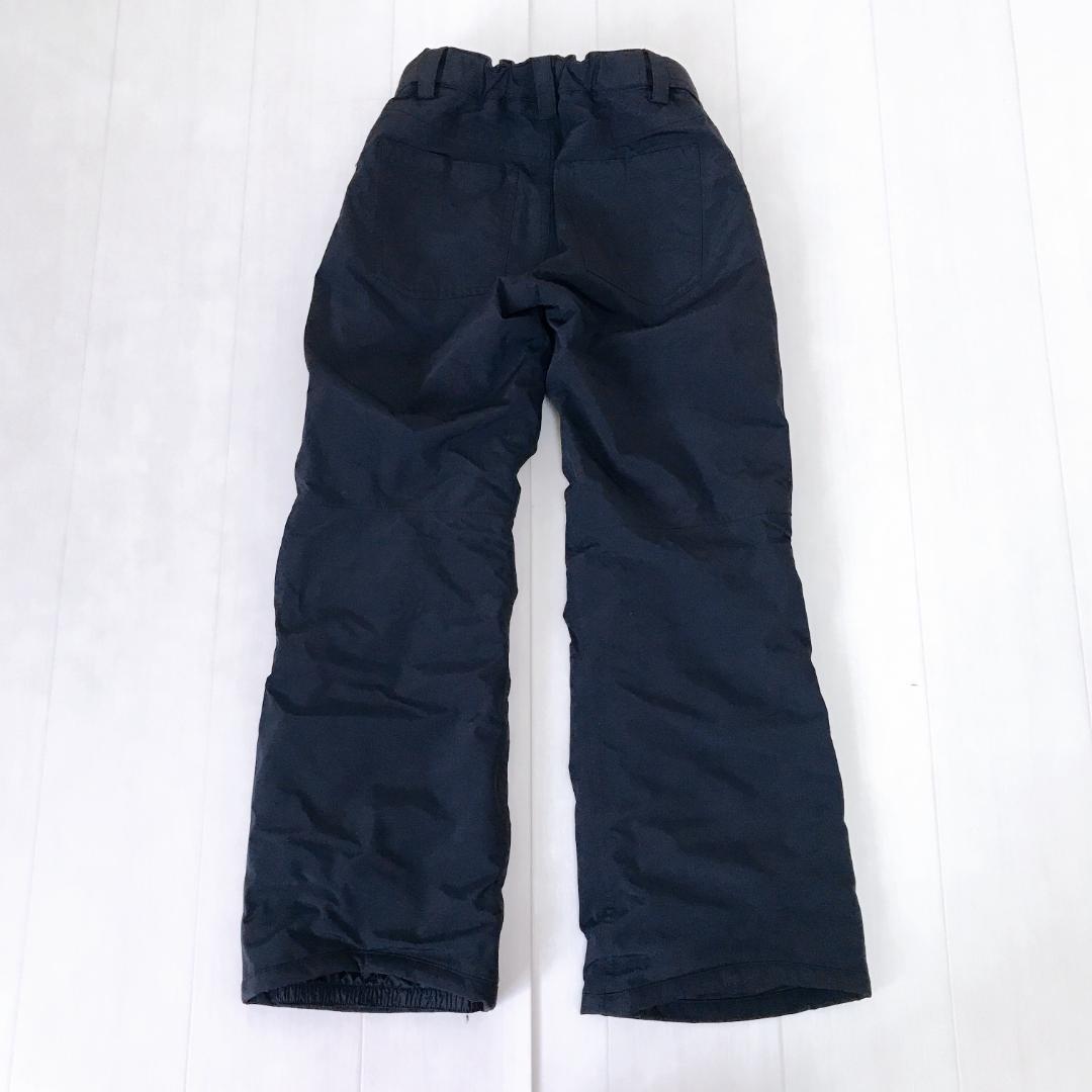 【美品】バートン　スノーボードウェア　ボーイズ　上下セット　グレー　子供用Ｌ