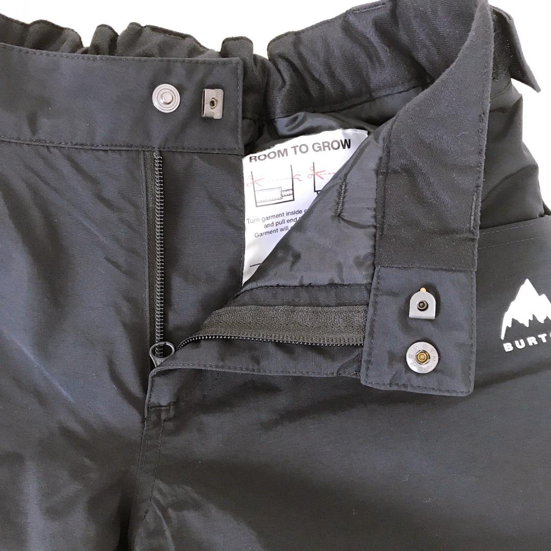 【美品】バートン　スノーボードウェア　ボーイズ　上下セット　グレー　子供用Ｌ
