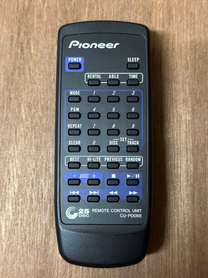 【状態動作良好】Pioneer 25枚CDチェンジャー PDF-25A