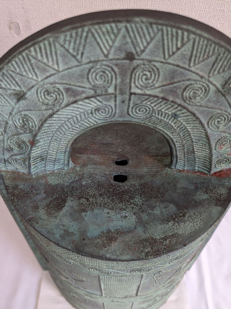 青銅製 弥生時代銅鐸レプリカ 桜ヶ丘遺跡出土 4号