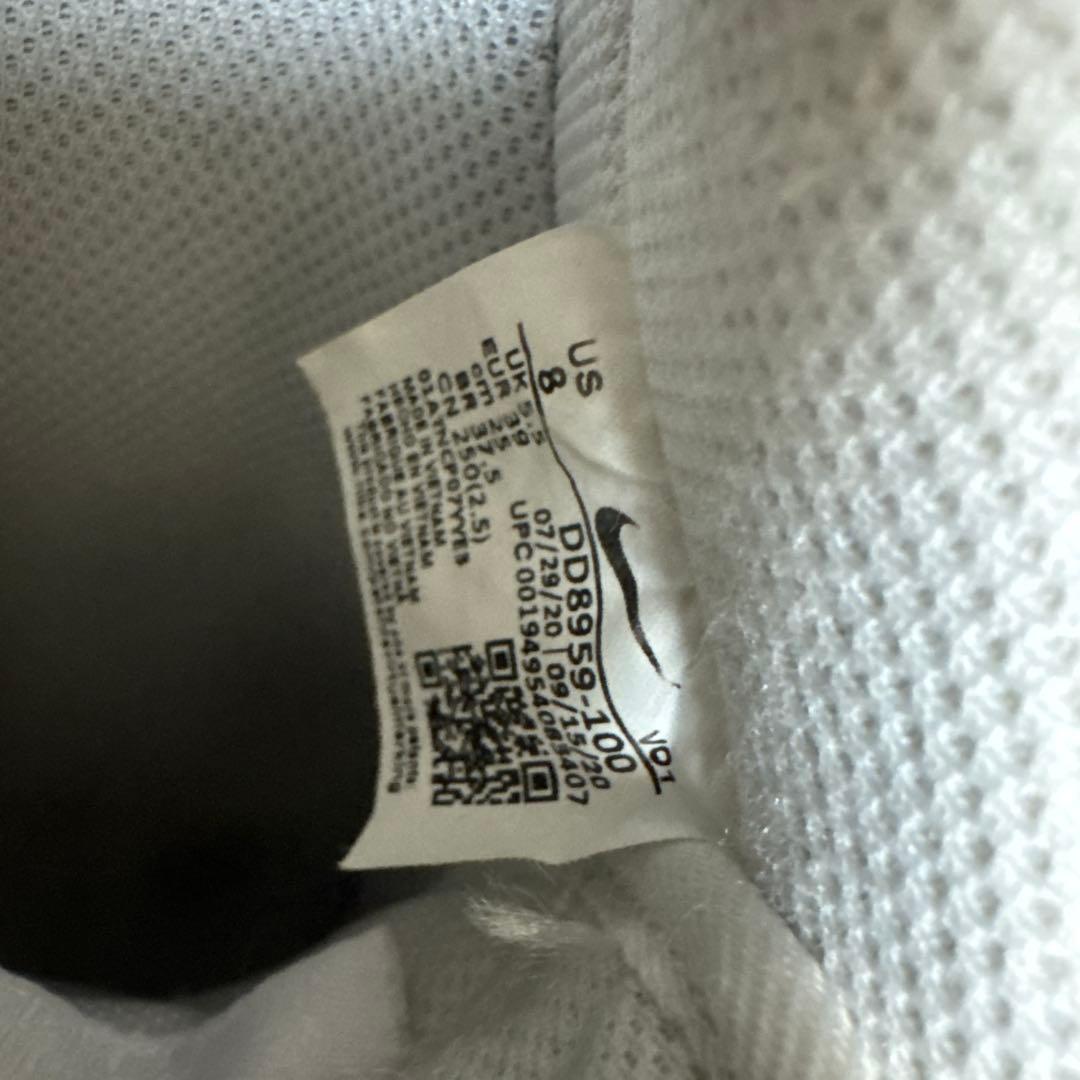 NIKE ナイキエアフォース1 白　25cm