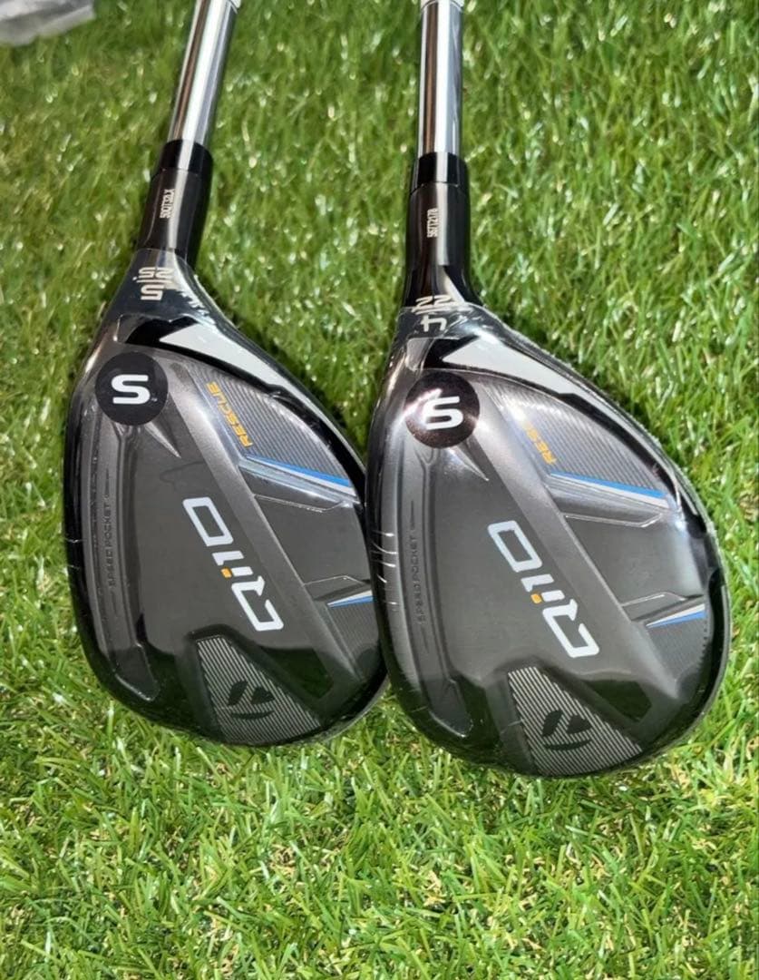 新品 テーラーメイド Qi10 レスキュー 4U5U 2本セット N.S.PRO