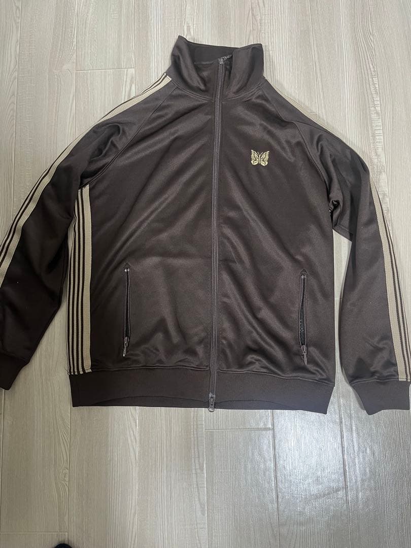 Needles ブラウン ジップアップジャケット L