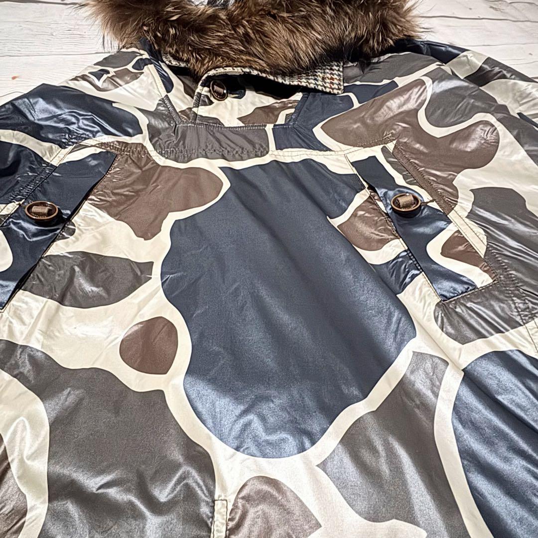 【新品未使用タグ付】GRIFFIN HARTLAND ハリスツイード ポンチョ