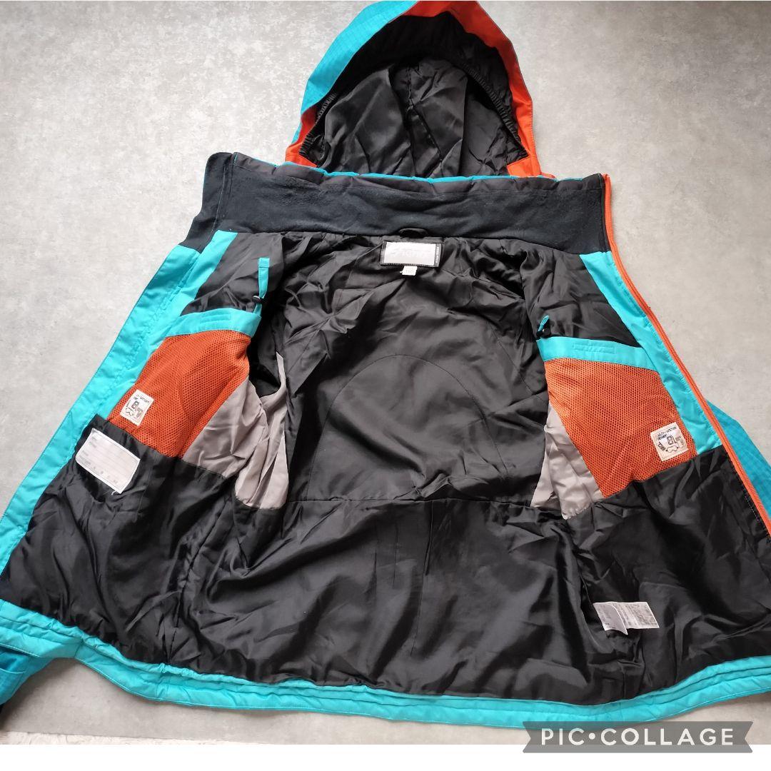 PHENIX スキーウェア 上下 150ノルウェーモデル ワッペン ブルー×黒