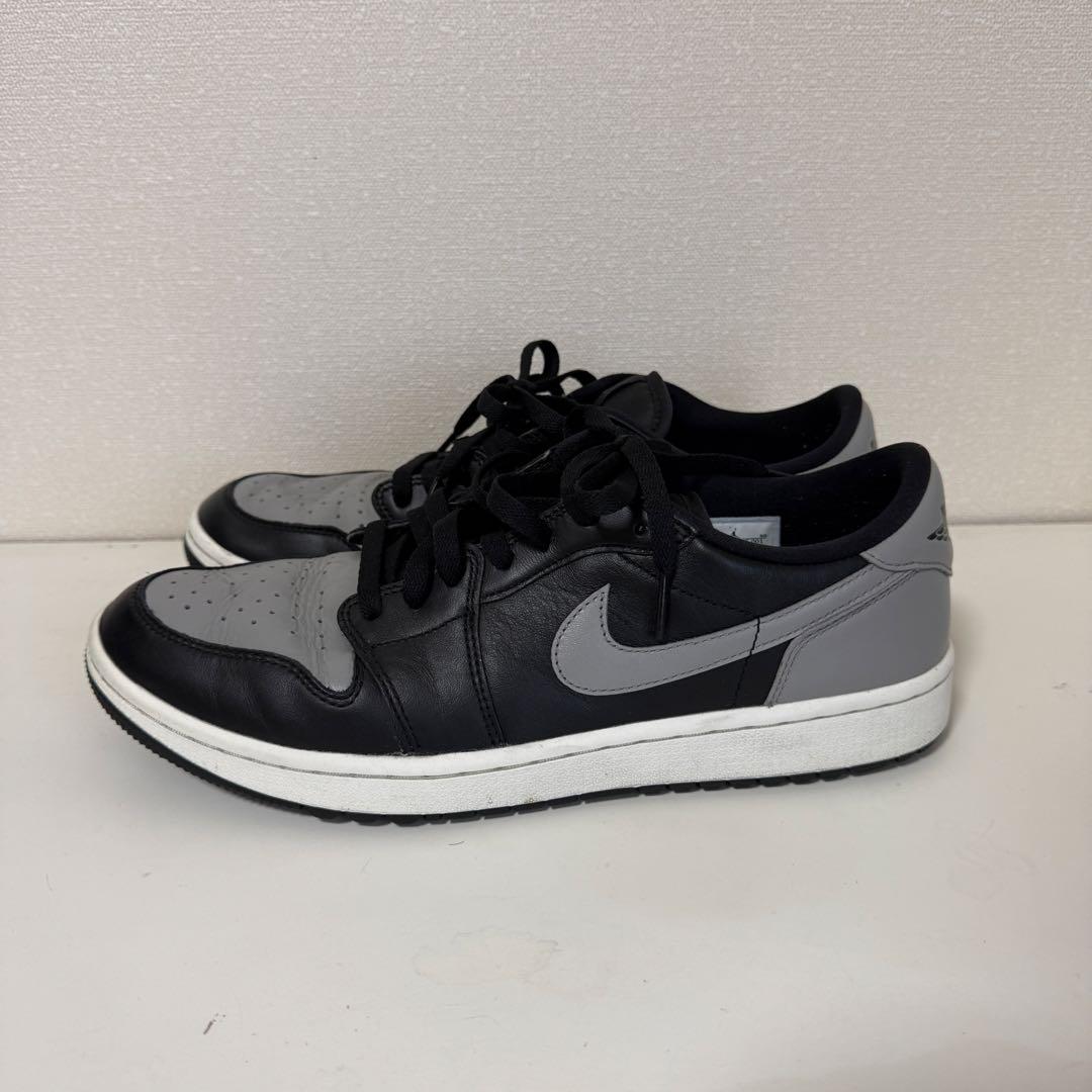 【極美品】NIKE AIR JORDAN 1 LOW GOLF グレー 29.0
