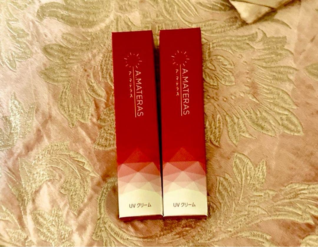 ア・マテラス UVクリーム 2本 A・MATERAS サンクスアイ【新品未開封】