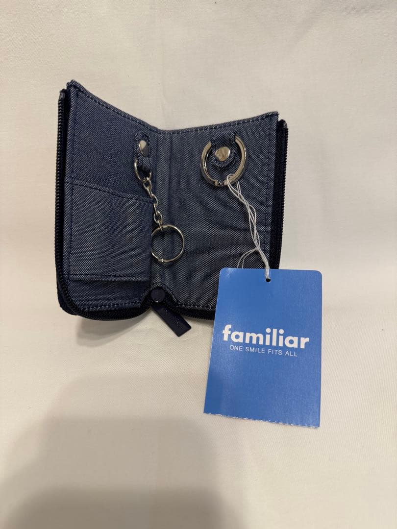新品未使用】familiar クマと犬のキーケース ネイビー - メルカリ