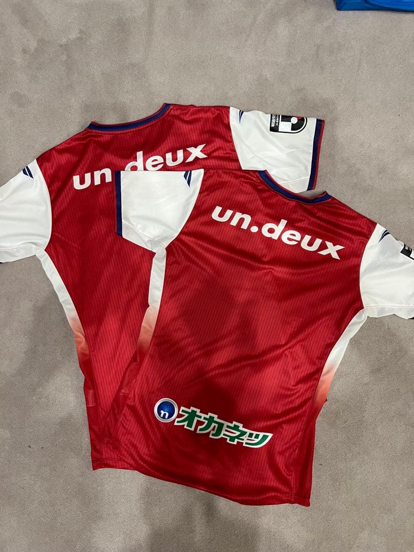 ファジアーノ 岡山 2025 公式ユニホーム XO、Lサイズ セット販売