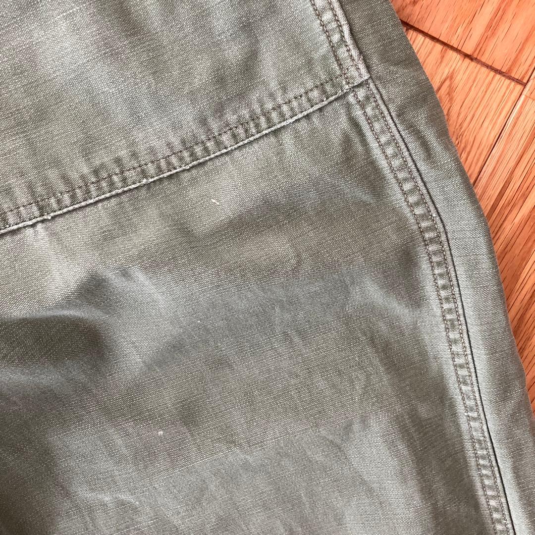 U.S.ARMY ベイカーパンツ　OG107 コットンサテン50年代small