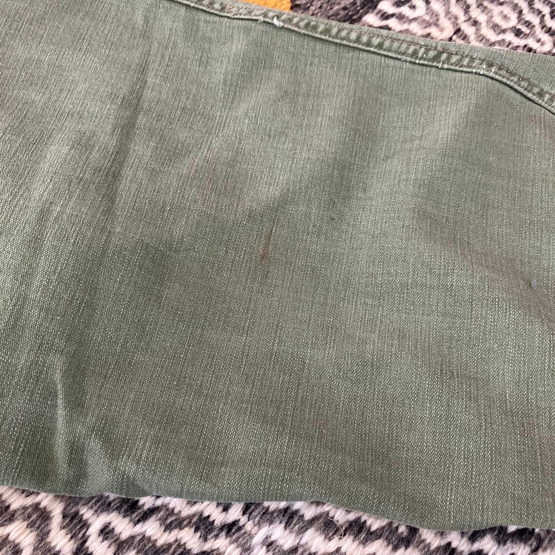 U.S.ARMY ベイカーパンツ　OG107 コットンサテン50年代small