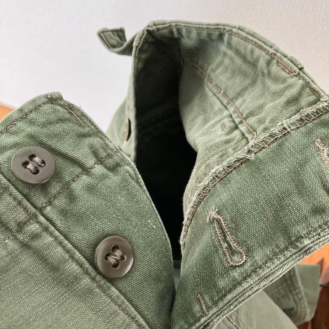 U.S.ARMY ベイカーパンツ　OG107 コットンサテン50年代small