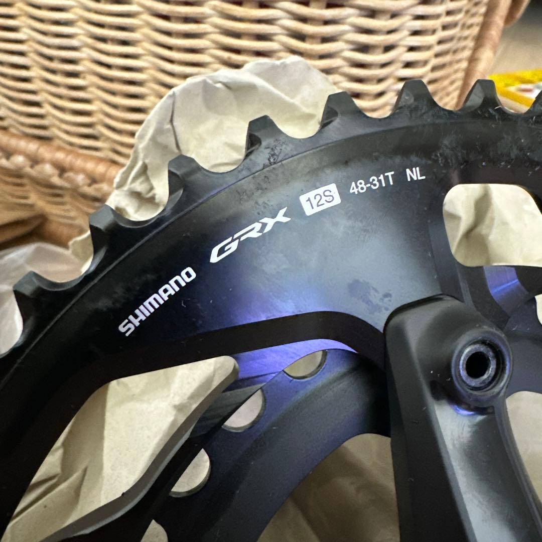 新品　SHIMANO GRX 12S クランクセット 48-31T 170mm